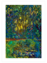 Monet Corner of the Basin of the Nymphéas - Art Print